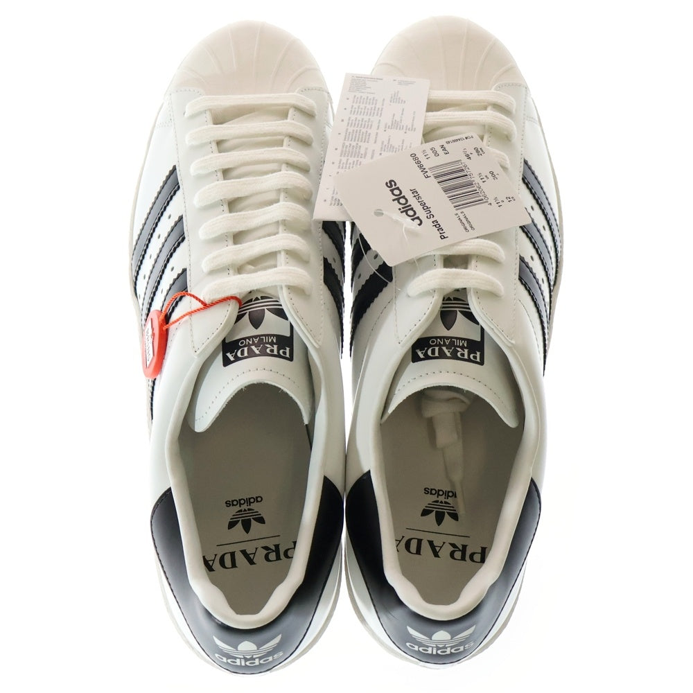 PRADA(プラダ) 20SS ×adidas Originals SUPERSTAR アディダス オリジナル スーパースター ローカットスニーカー ホワイト US12/30cm FW6680