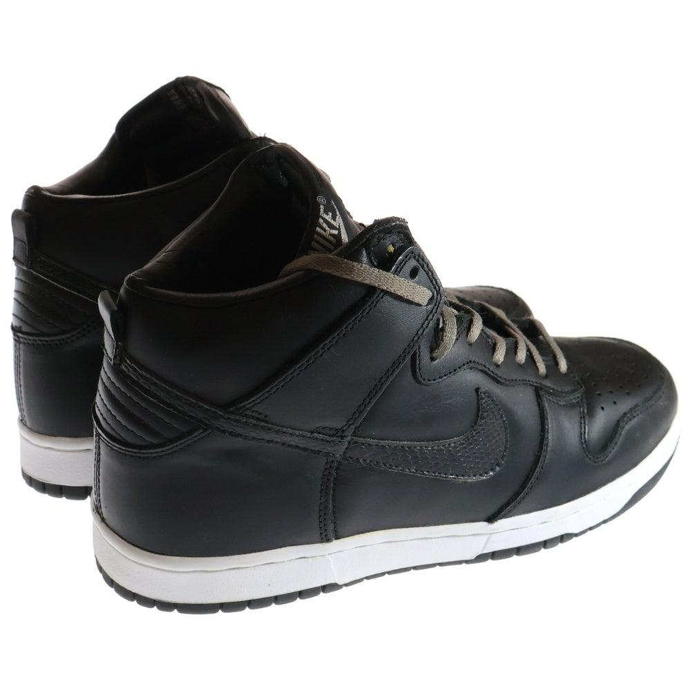 NIKE(ナイキ) ×STUSSY DUNK HIGH PLUS B ステューシー ダンク プラスB ハイカットスニーカー ブラック US9/27cm 302763-001
