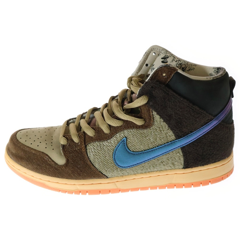 NIKE(ナイキ) ×Concepts DUNK HIGH PRO QS DUCK コンセプツ ダンク ダック ハイカットスニーカー ブラウン US11/29cm DC6887-200