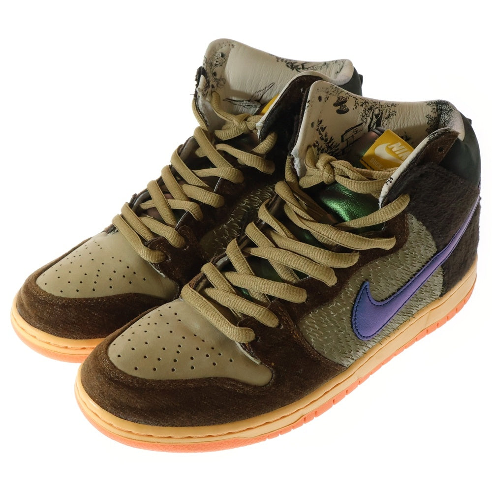 NIKE(ナイキ) ×Concepts DUNK HIGH PRO QS DUCK コンセプツ ダンク ダック ハイカットスニーカー ブラウン US11/29cm DC6887-200