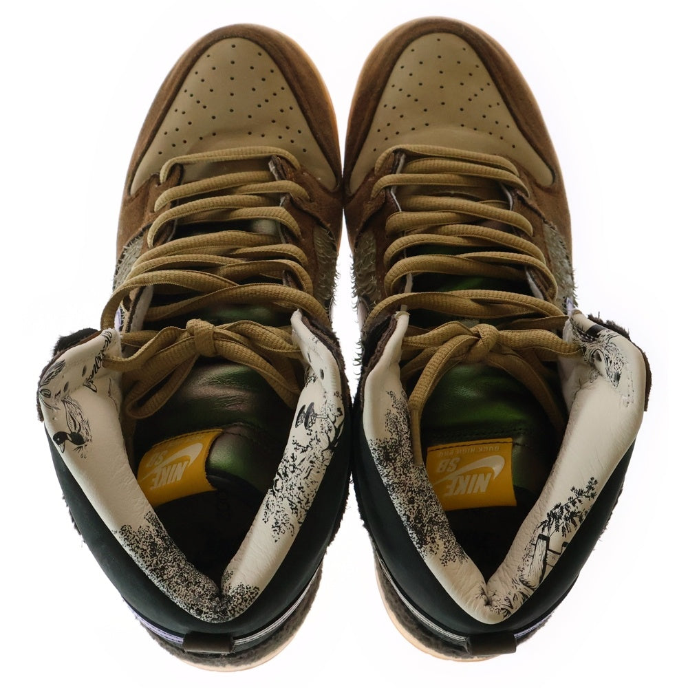 NIKE(ナイキ) ×Concepts DUNK HIGH PRO QS DUCK コンセプツ ダンク ダック ハイカットスニーカー ブラウン US11/29cm DC6887-200