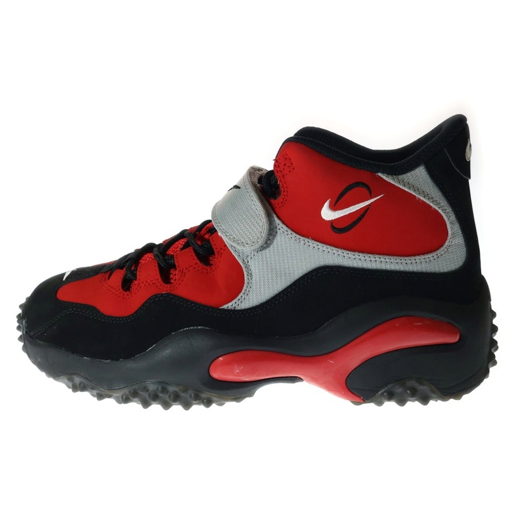NIKE(ナイキ) 【観賞用2013年製】 AIR ZOOM TURF エア ズーム ターフ ハイカットスニーカー レッド US10/28cm 644104-600