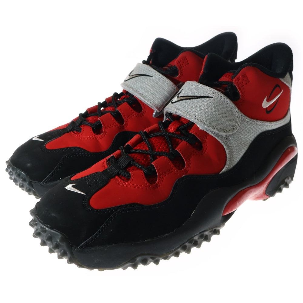 NIKE(ナイキ) 【観賞用2013年製】 AIR ZOOM TURF エア ズーム ターフ ハイカットスニーカー レッド US10/28cm 644104-600