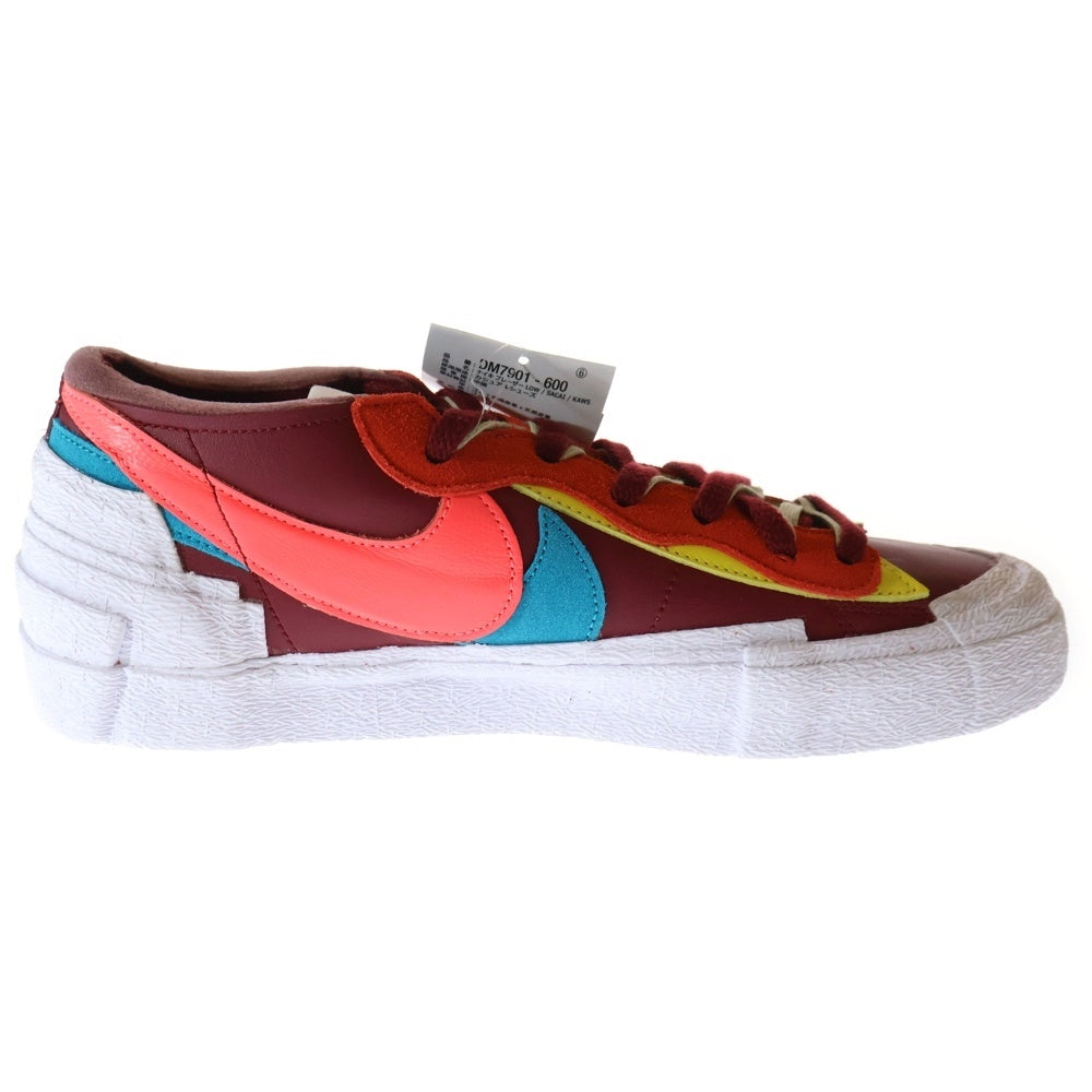 NIKE(ナイキ) ×KAWS ×sacai BLAZER LOW TEAM RED カウズ サカイ ブレーザー チームレッド ローカットスニーカー マルチ US11/29cm DM7901-600