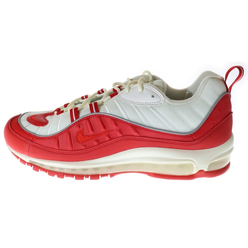 NIKE(ナイキ) AIR MAX 98 UNIVERSITY RED WHITE エアマックス98 ユニバーシティ レッド ホワイト レッド/ホワイト US12/30cm 640744-602