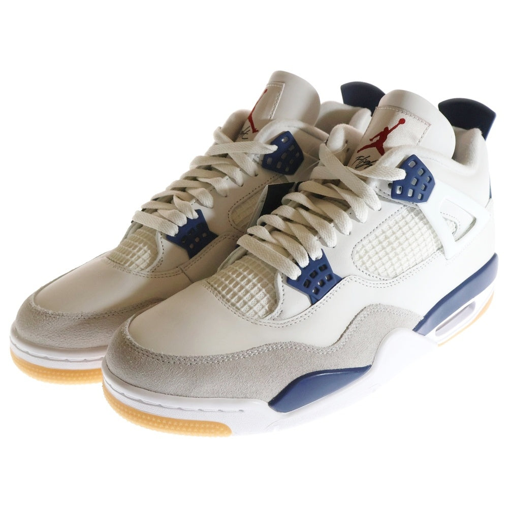 NIKE(ナイキ) AIR JORDAN 4 RETRO SP エアジョーダン 4 レトロ ハイカットスニーカー ホワイト/ネイビー US11/29cm DR5415-100