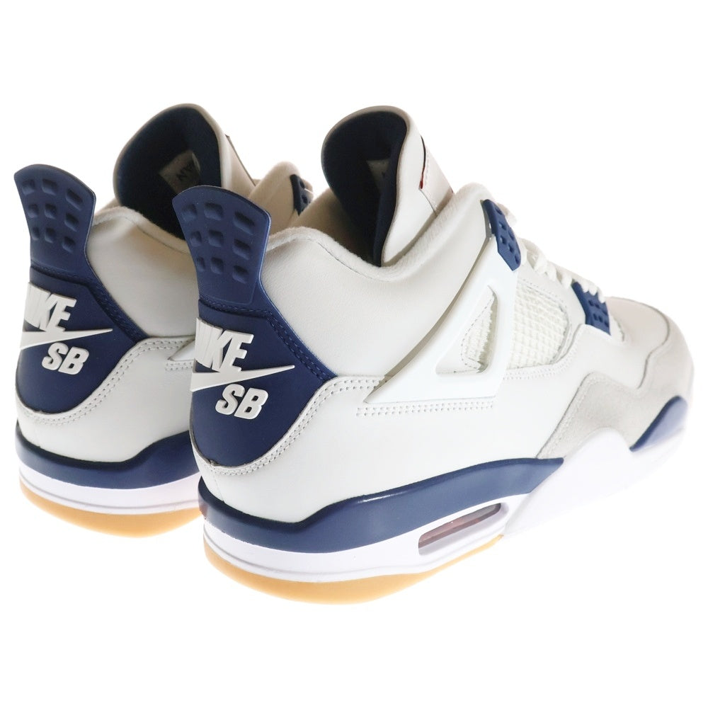 NIKE(ナイキ) AIR JORDAN 4 RETRO SP エアジョーダン 4 レトロ ハイカットスニーカー ホワイト/ネイビー US11/29cm DR5415-100