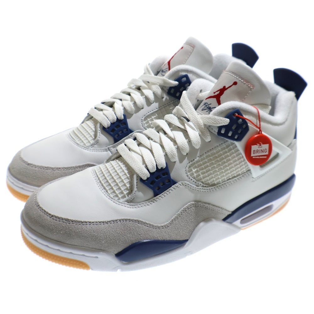 NIKE(ナイキ) AIR JORDAN 4 RETRO SP エアジョーダン 4 レトロ ハイカットスニーカー ホワイト/ネイビー US11/29cm DR5415-100
