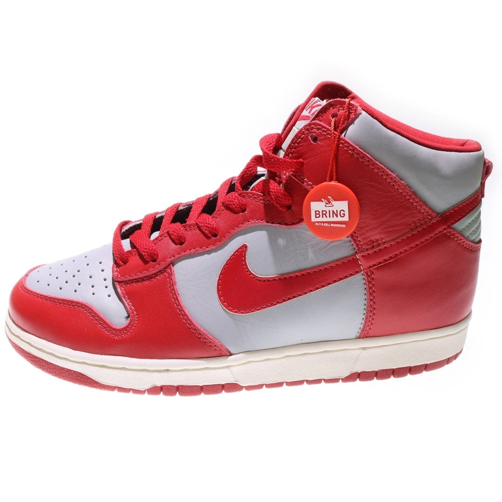 NIKE(ナイキ) 【観賞用1999年製】 DUNK HIGH LE ダンク ハイカットスニーカー レッド/グレー US10/28cm 630335-061
