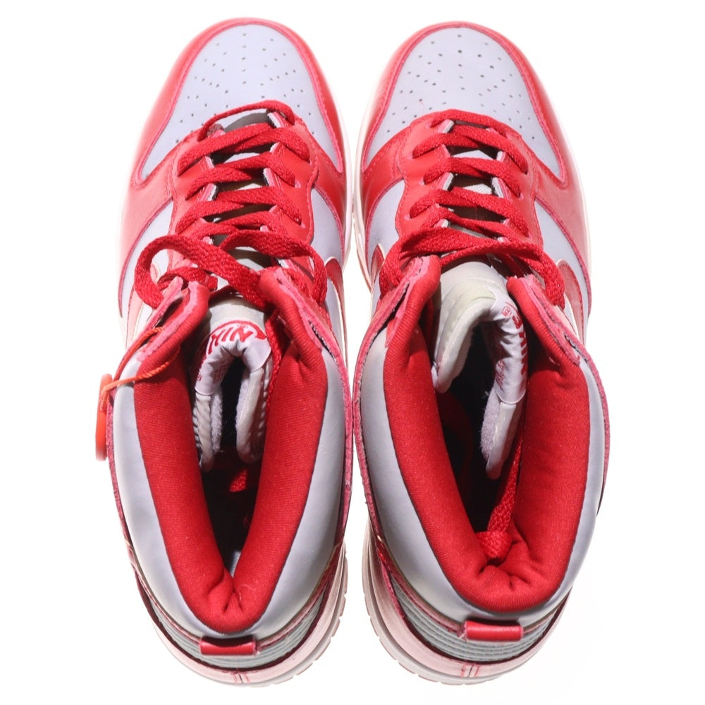 NIKE(ナイキ) 【観賞用1999年製】 DUNK HIGH LE ダンク ハイカットスニーカー レッド/グレー US10/28cm 630335-061