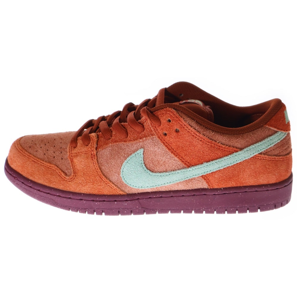 NIKE SB(ナイキエスビー) DUNK LOW PRO PRM MYSTIC RED AND ROSEWOOD ダンク ロー プロ ミスティックレッド アンド ローズウッド ローカットスニーカー オレンジ US12/30cm DV5429-601