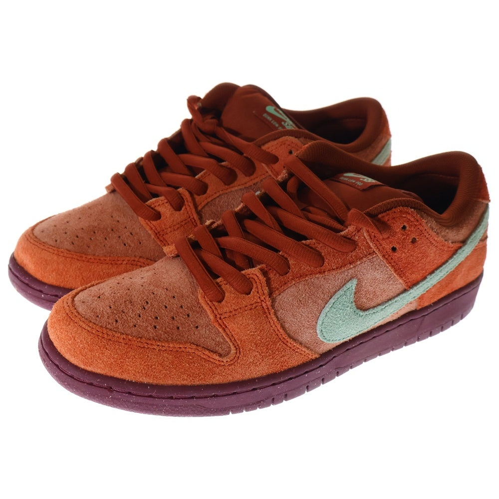 NIKE SB(ナイキエスビー) DUNK LOW PRO PRM MYSTIC RED AND ROSEWOOD ダンク ロー プロ ミスティックレッド アンド ローズウッド ローカットスニーカー オレンジ US12/30cm DV5429-601