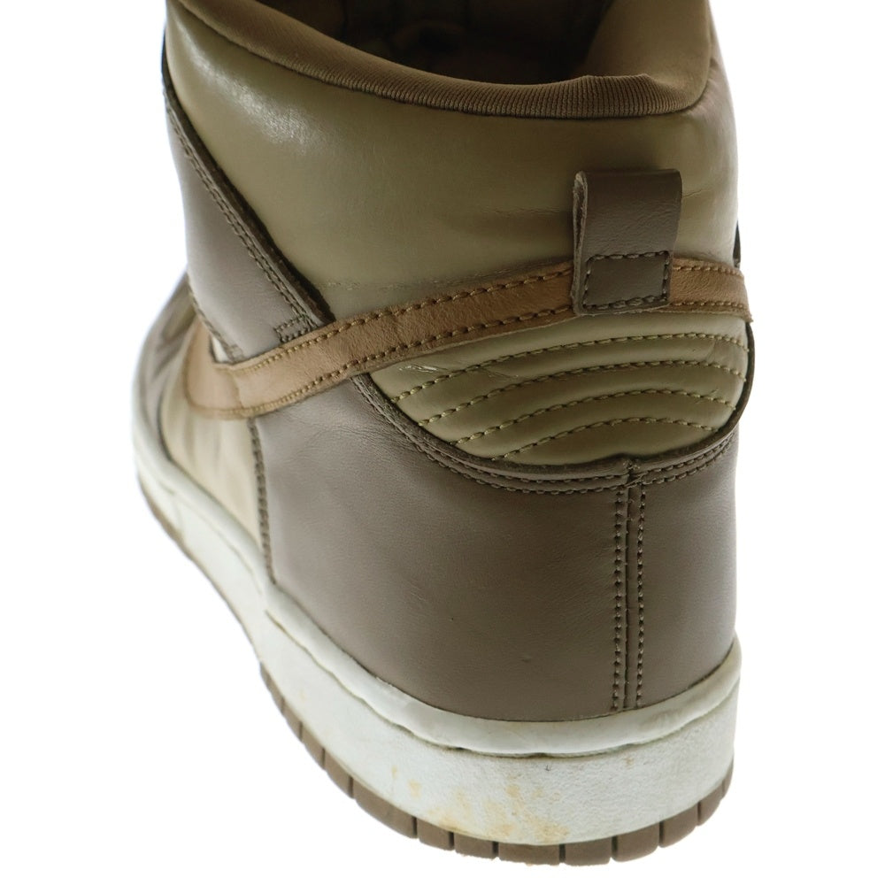 NIKE(ナイキ) 【観賞用2003年製】 DUNK HIGH DIRTY PACK DARK CINDER ダンク ハイ ダーティ パック ダーク シンダー ハイカットスニーカー ブラウン US10/29cm 304717-222