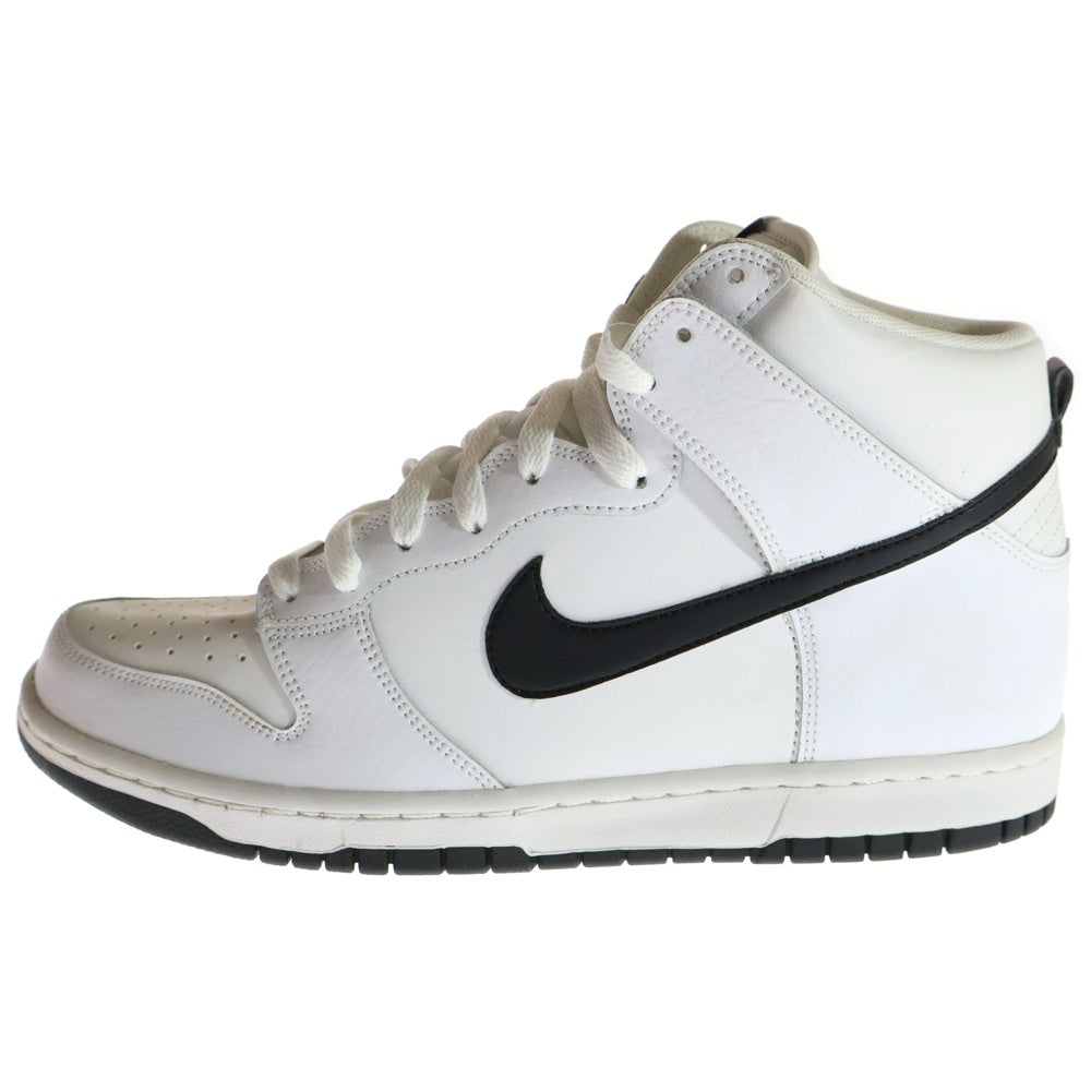 NIKE(ナイキ) DUNK HIGH ダンク ハイカットスニーカー ホワイト US10.5/28.5cm 904233-103