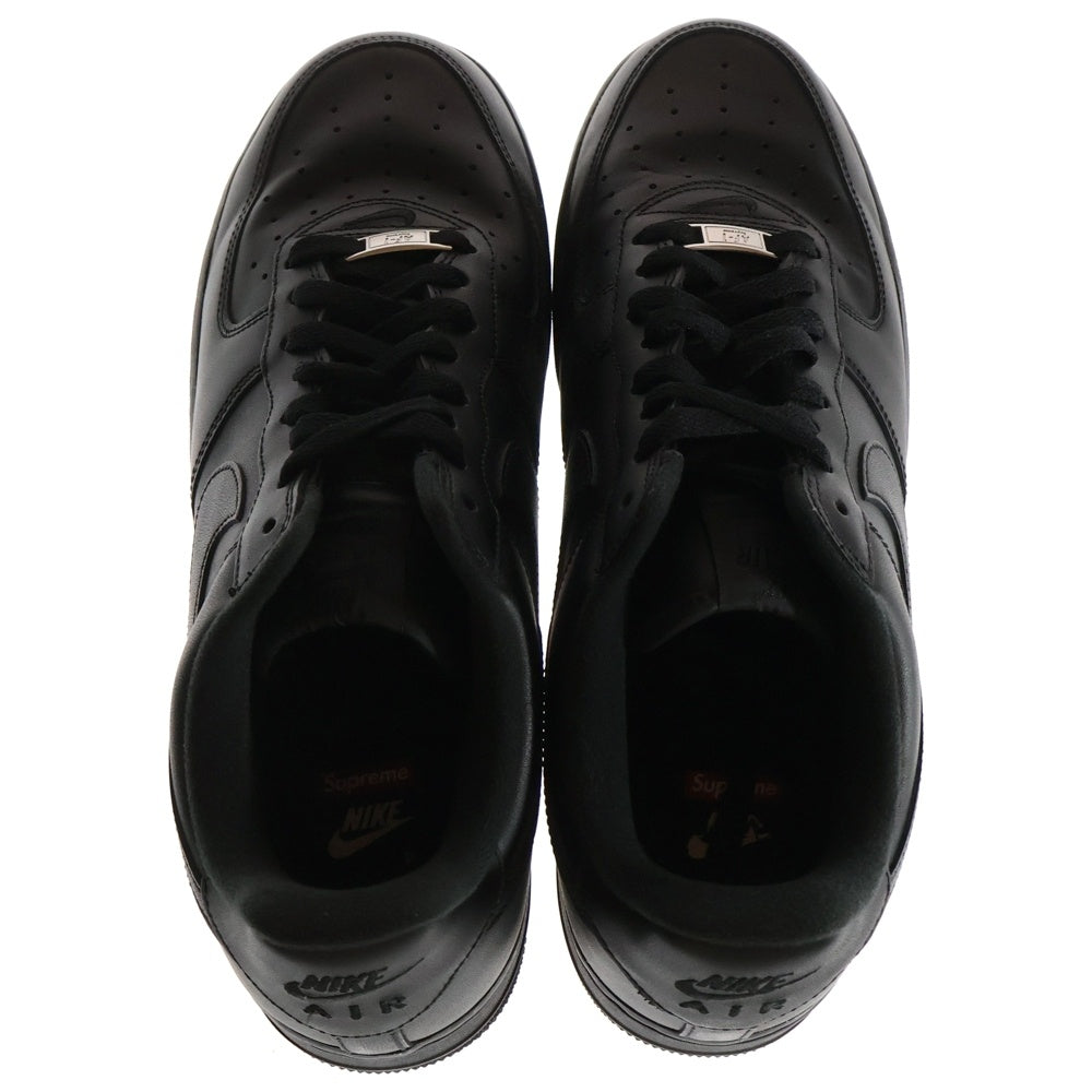 NIKE(ナイキ) ×SUPREME AIR FORCE 1 LOW エアフォース1 ロー ローカットスニーカー US11/29cm ブラック US11/29cm CU9225-001
