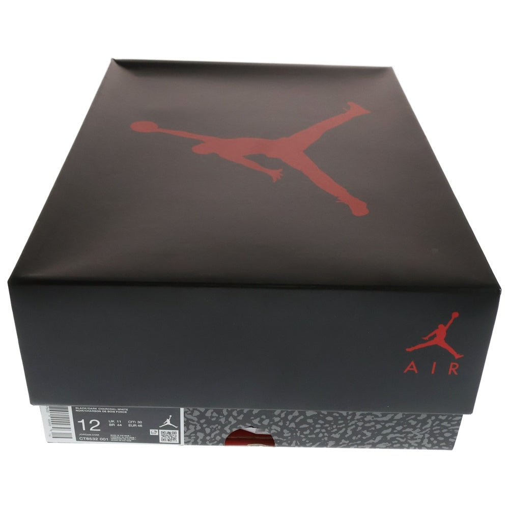 NIKE(ナイキ) AIR JORDAN 3 RETRO BLACK CAT エアジョーダン3 レトロ ブラックキャット ハイカットスニーカー ブラック US12/30cm CT8532-001
