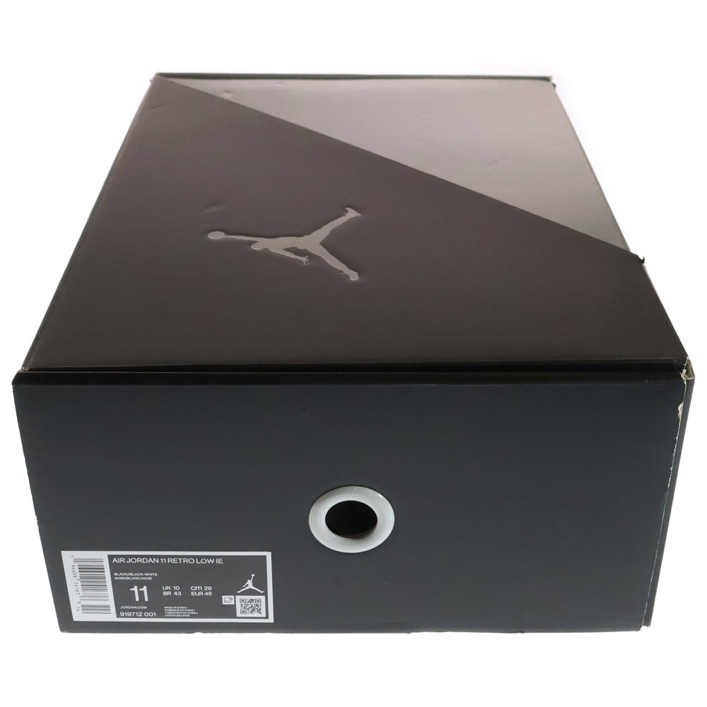 NIKE(ナイキ) AIR JORDAN 11 RETRO LOW IE CRAFT エアジョーダン11 レトロ クラフト ローカットスニーカー ブラック US11/29cm 919712-001