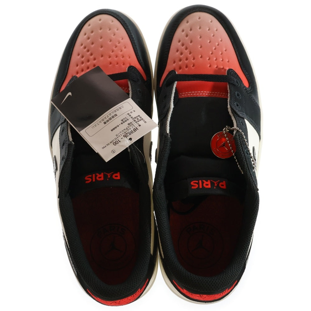 NIKE(ナイキ) AIR JORDAN 1 RETRO LOW OG PSG エアジョーダン1 レトロ パリサンジェルマン ローカットスニーカー ホワイト/レッド/ブラック US11/29cm HF8828-100