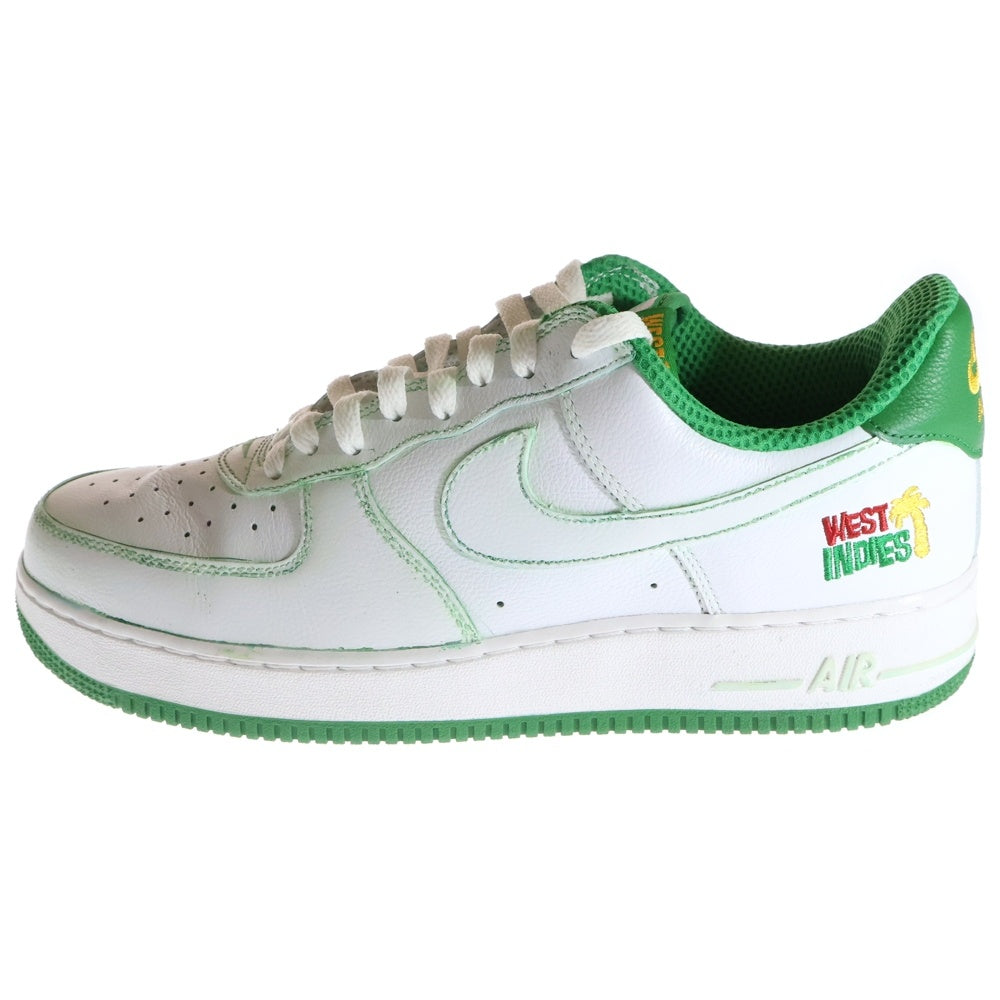 NIKE(ナイキ) AIR FORCE 1 LOW WEST INDIES エアフォース1 ウエスト インディーズ ローカットスニーカー ホワイト/グリーン US12/30cm DX1156-100