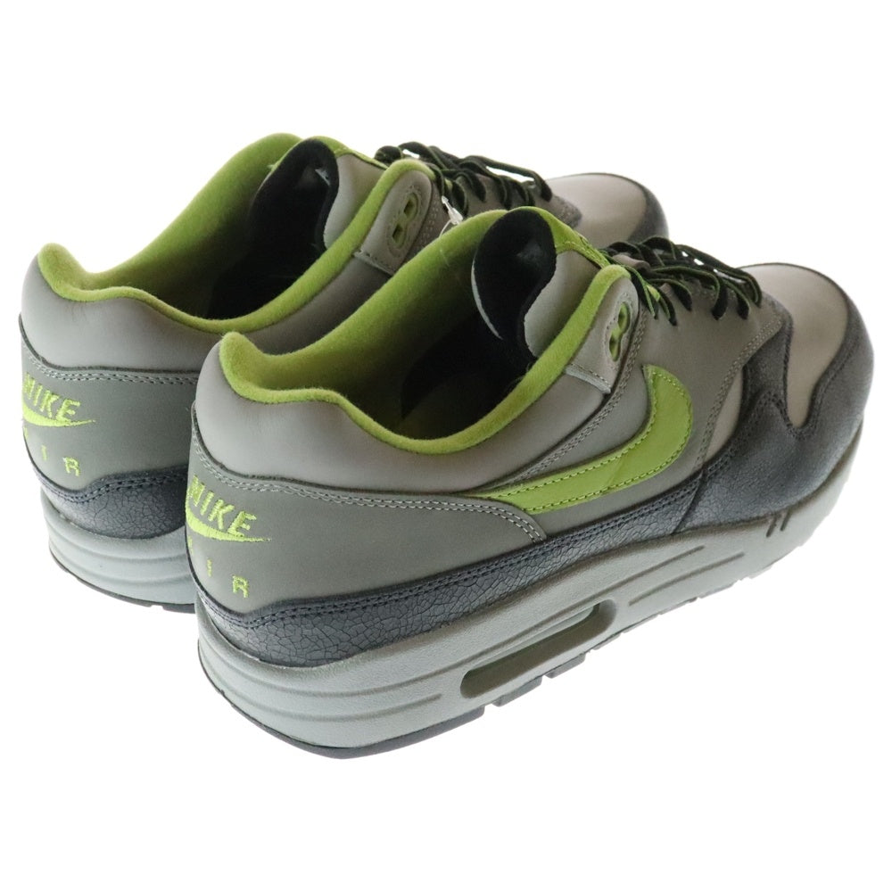 NIKE(ナイキ) ×HUF AIR MAX 1 SP ハフ エアマックス 1 ローカットスニーカー グレー/グリーン US11.5/29.5cm HF3713-002