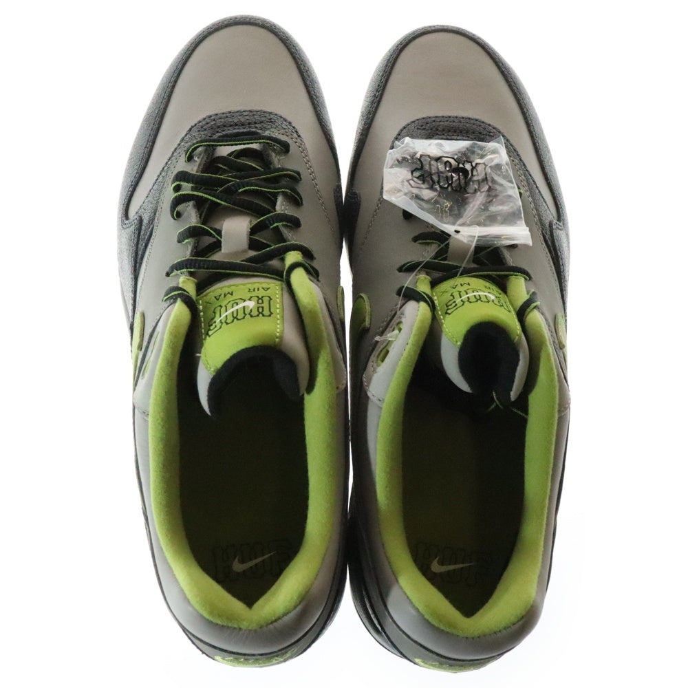 NIKE(ナイキ) ×HUF AIR MAX 1 SP ハフ エアマックス 1 ローカットスニーカー グレー/グリーン US11.5/29.5cm HF3713-002