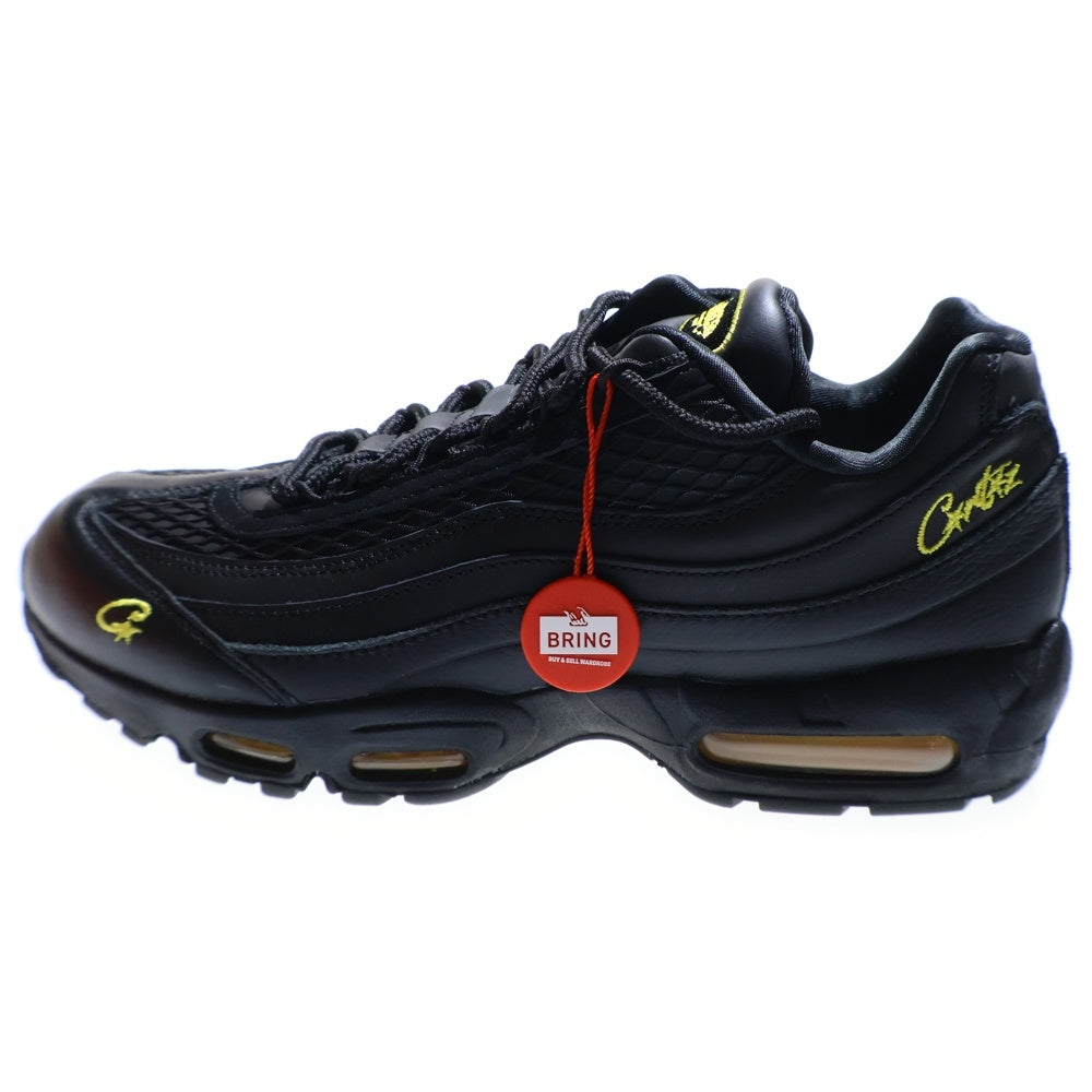NIKE(ナイキ) ×CORTEIZ AIR MAX 95 コーテイズ エアマックス 95 ローカットスニーカー ブラック/イエロー US10/28cm FB2709-003