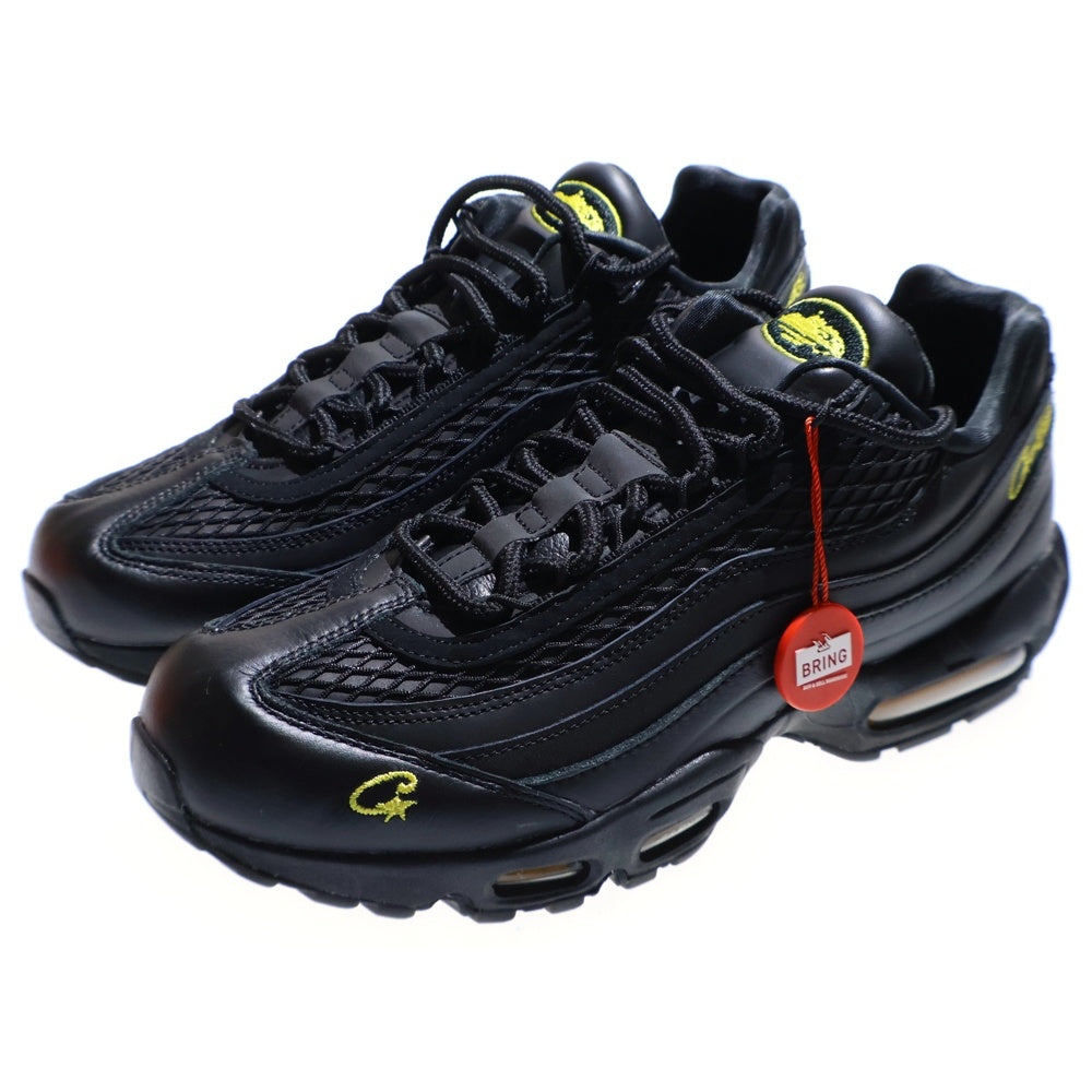NIKE(ナイキ) ×CORTEIZ AIR MAX 95 コーテイズ エアマックス 95 ローカットスニーカー ブラック/イエロー US10/28cm FB2709-003