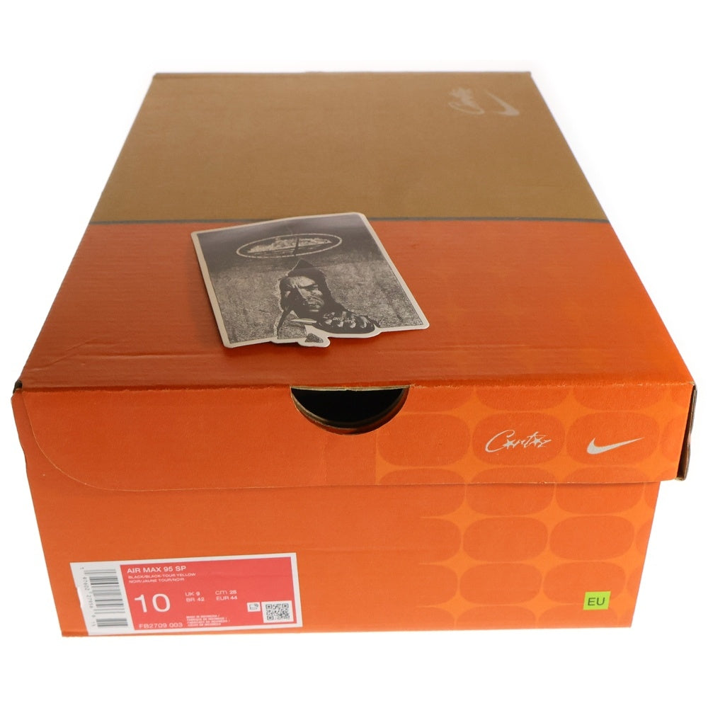 NIKE(ナイキ) ×CORTEIZ AIR MAX 95 コーテイズ エアマックス 95 ローカットスニーカー ブラック/イエロー US10/28cm FB2709-003