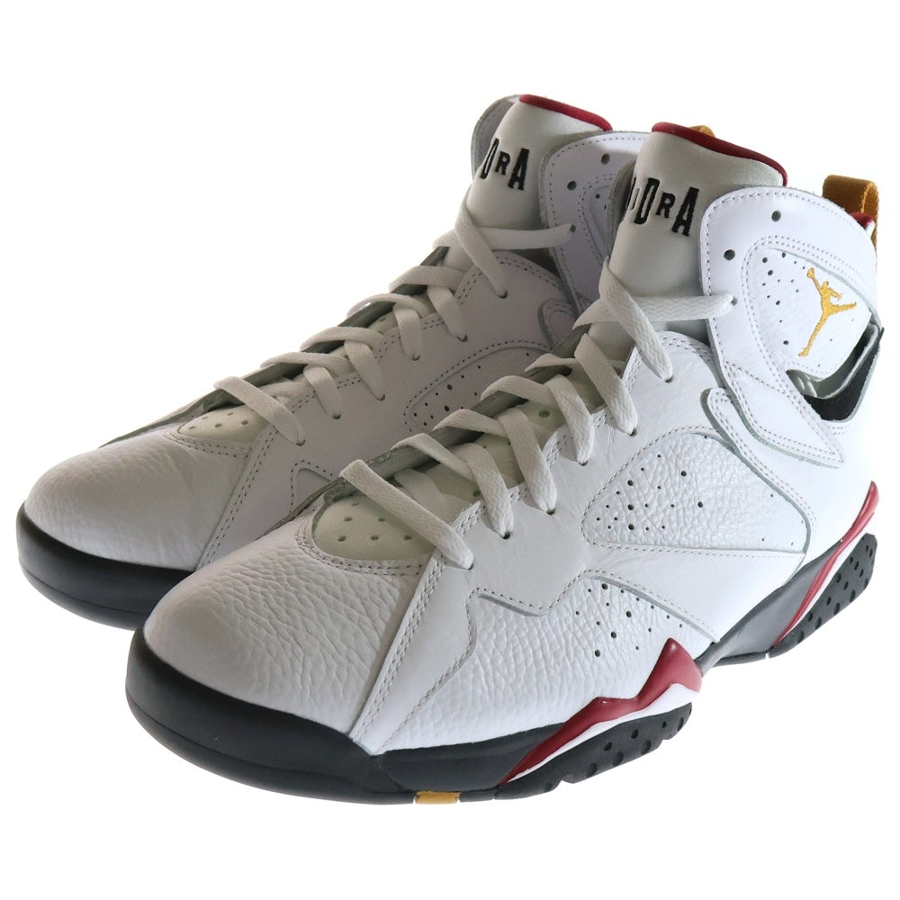 NIKE(ナイキ) AIR JORDAN 7 RETRO CARDINAL エアジョーダン7 レトロ カーディナル ハイカットスニーカー ホワイト/レッド US12/30cm CU9307-106