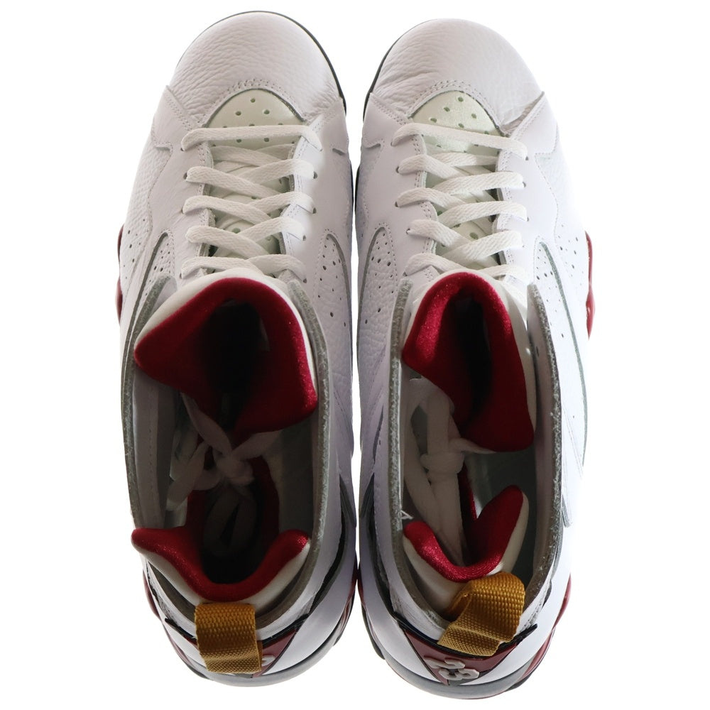 NIKE(ナイキ) AIR JORDAN 7 RETRO CARDINAL エアジョーダン7 レトロ カーディナル ハイカットスニーカー ホワイト/レッド US12/30cm CU9307-106