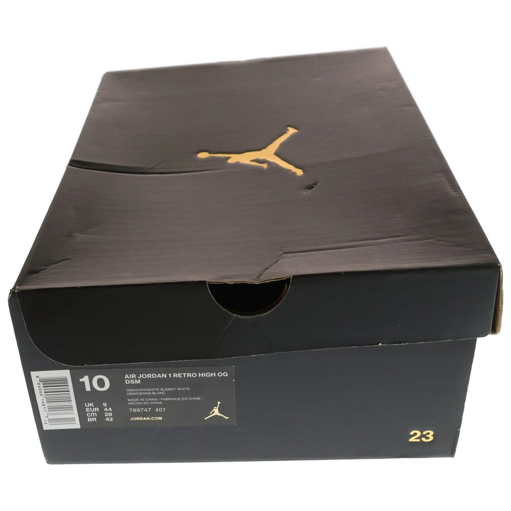 NIKE(ナイキ) 【観賞用2014年製】 AIR JORDAN 1 RETRO HIGH OG DSM エアジョーダン 1 レトロ ハイ ドーバーストリートマーケット ハイカットスニーカー US10/28cm 789747-401