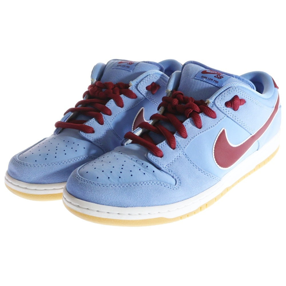 NIKE(ナイキ) DUNK LOW PRO PHILADELPHIA PHILLIES ダンクロー プロ フィラデルフィア フィリーズ ローカットスニーカー ブルー US11/29cm DQ4040-400