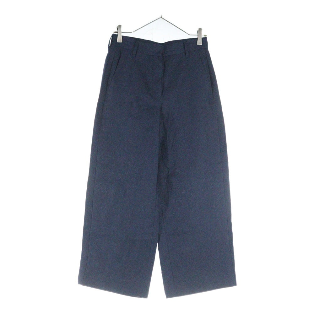 S MAX MARA(エス マックスマーラ) ダブルテーラードジャケット ワイドスラックス セットアップ スーツ ネイビー レディース 90410512