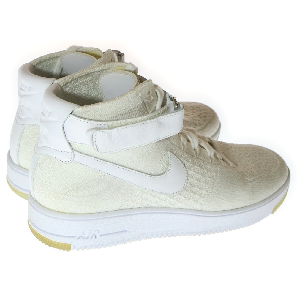 NIKE(ナイキ) AIR FORCE 1 ULTRA FLYKNIT エアフォース1 フライニット ミッドカットスニーカー ホワイト US11.5/29.5cm 817420-100