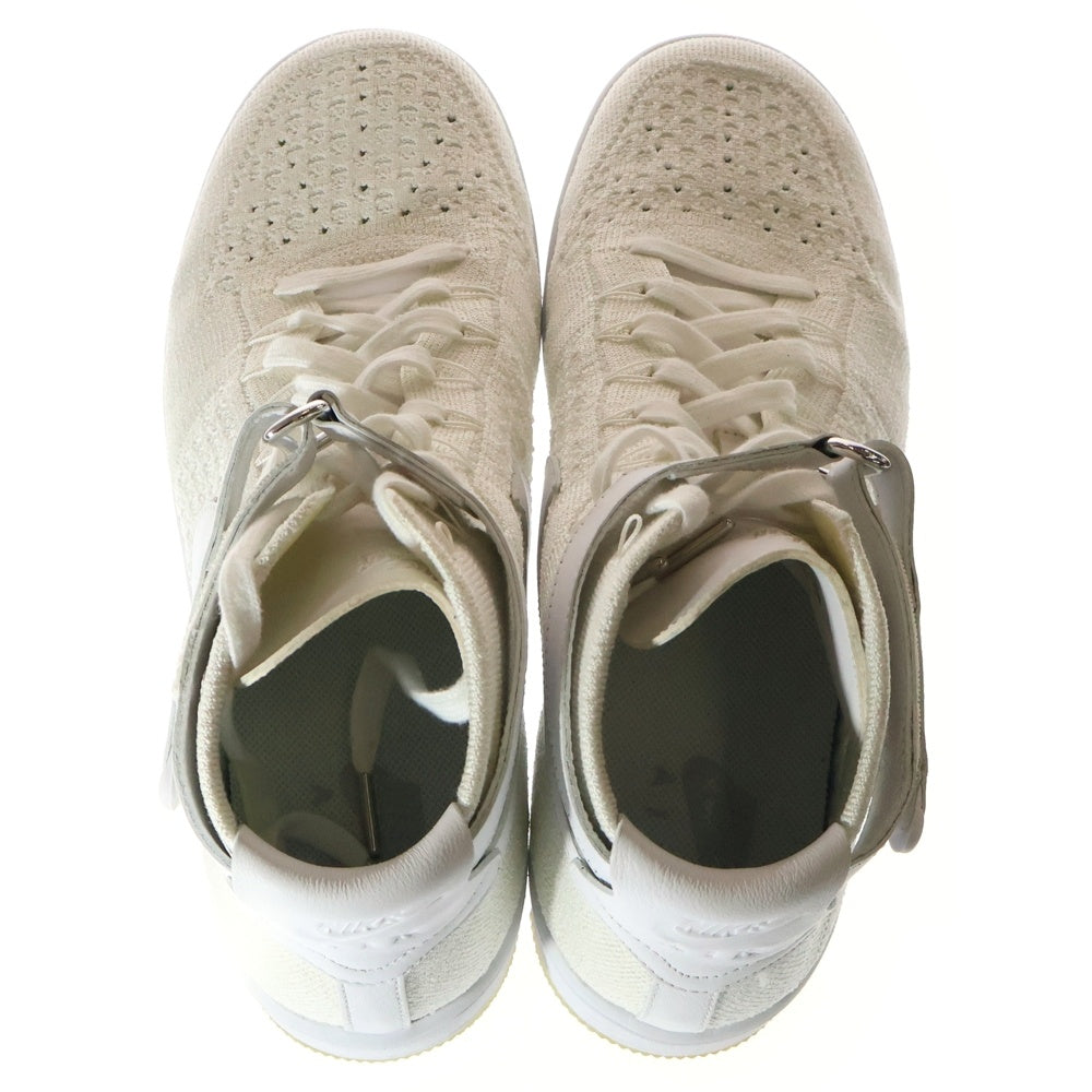 NIKE(ナイキ) AIR FORCE 1 ULTRA FLYKNIT エアフォース1 フライニット ミッドカットスニーカー ホワイト US11.5/29.5cm 817420-100