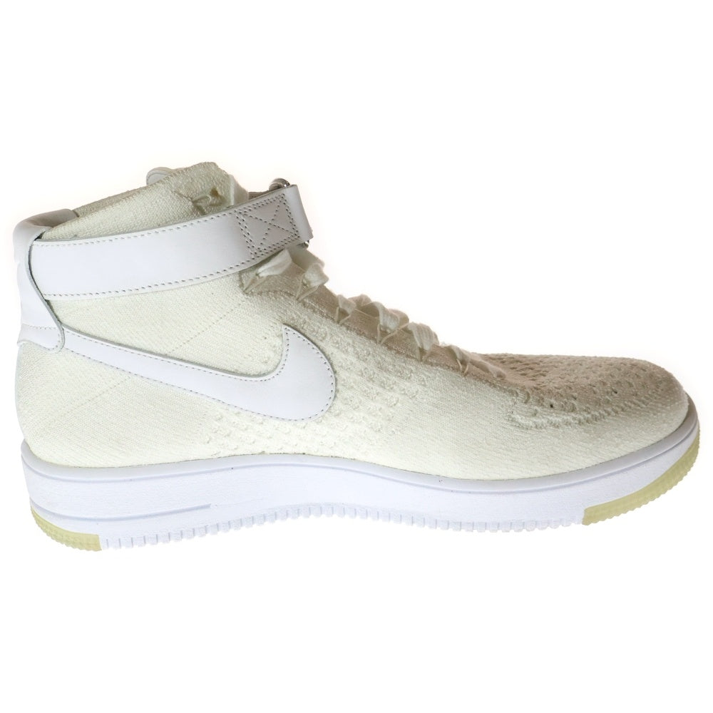 NIKE(ナイキ) AIR FORCE 1 ULTRA FLYKNIT エアフォース1 フライニット ミッドカットスニーカー ホワイト US11.5/29.5cm 817420-100