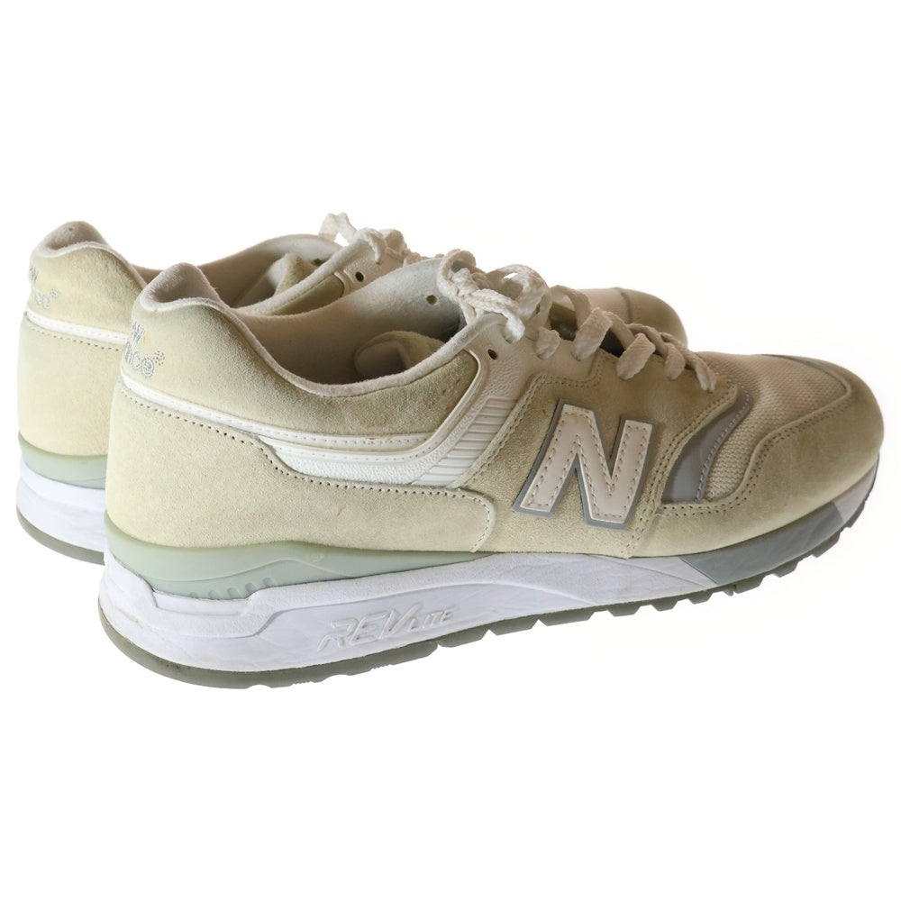 New Balance(ニューバランス) ML997HA スエード メッシュ ローカットスニーカー ベージュ US10.5/28.5cm