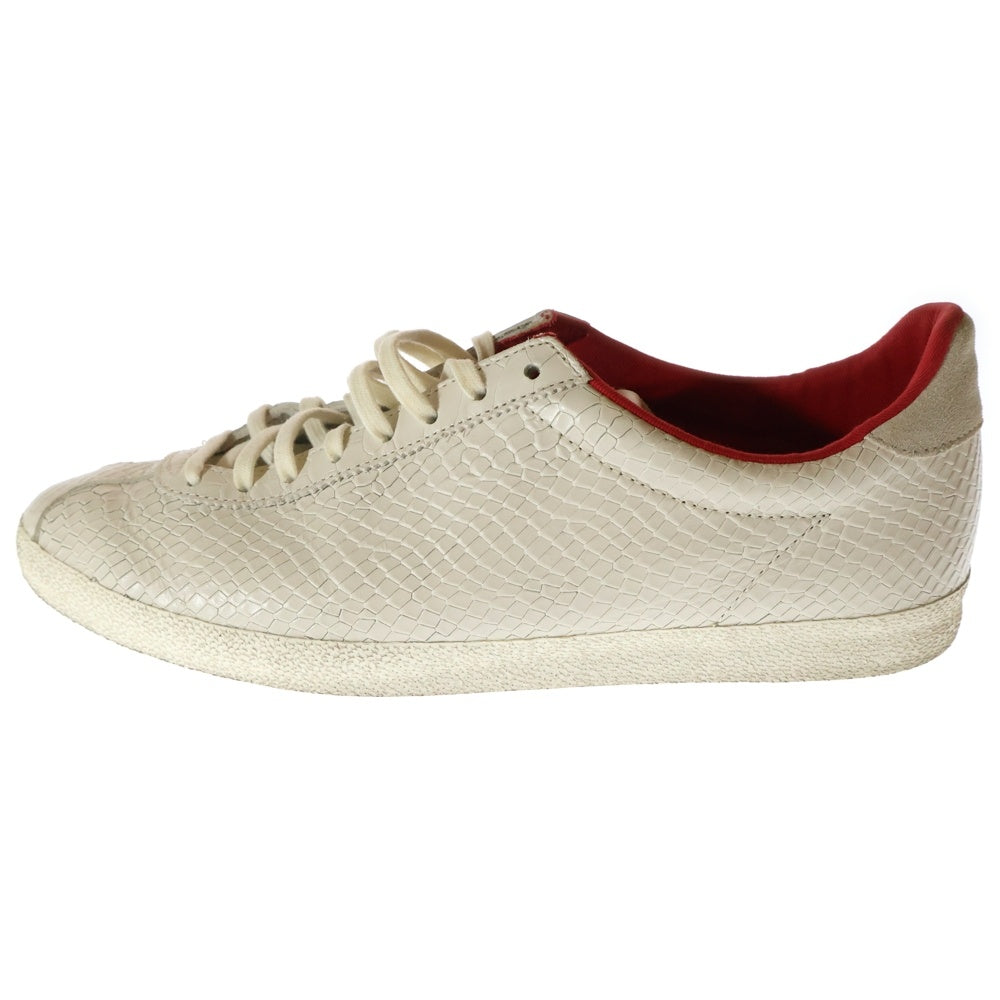 adidas(アディダス) WMNS GAZELLE OG DR SCALE PATTERN ガゼル スケールパターン 鱗柄 ベージュ US11/28cm D65898