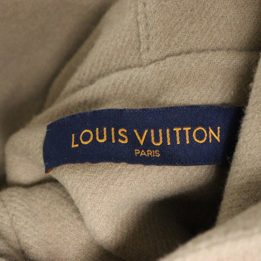 LOUIS VUITTON(ルイヴィトン) カシミヤ混 スウェット プルオーバーパーカーベージュ HGB68WJZM 914N