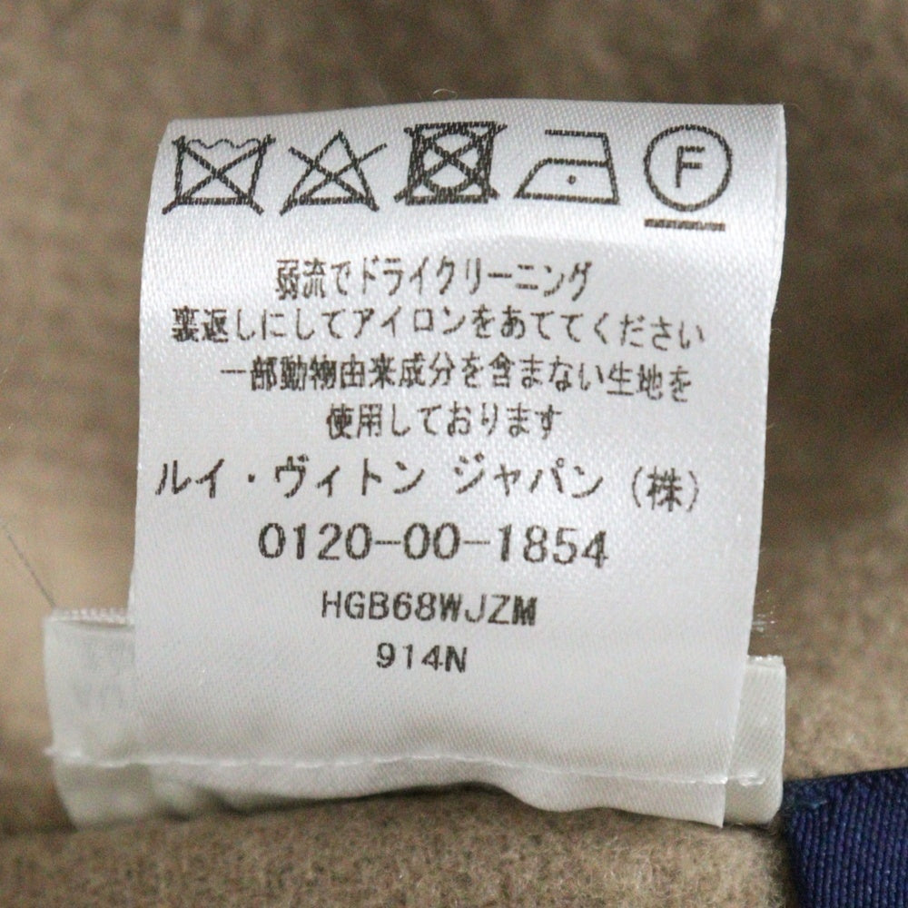 LOUIS VUITTON(ルイヴィトン) カシミヤ混 スウェット プルオーバーパーカーベージュ HGB68WJZM 914N