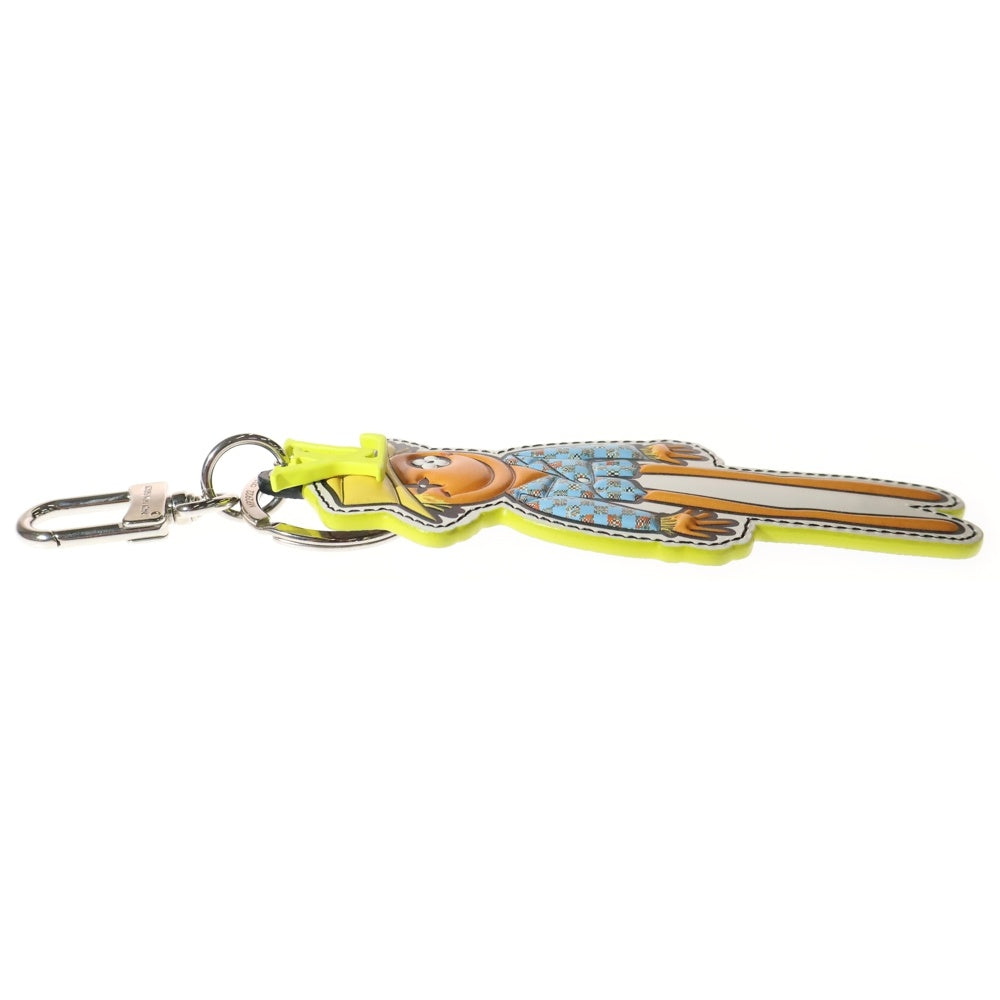 LOUIS VUITTON(ルイヴィトン) ポルトクレ LVスケアクロウ モノグラムキャンバス レザー キーホルダー オレンジ/ブラウン MP2922 CX1210