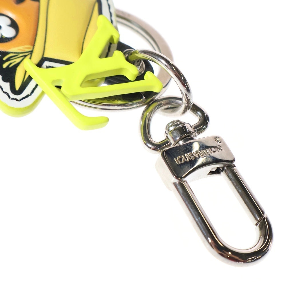 LOUIS VUITTON(ルイヴィトン) ポルトクレ LVスケアクロウ モノグラムキャンバス レザー キーホルダー オレンジ/ブラウン MP2922 CX1210