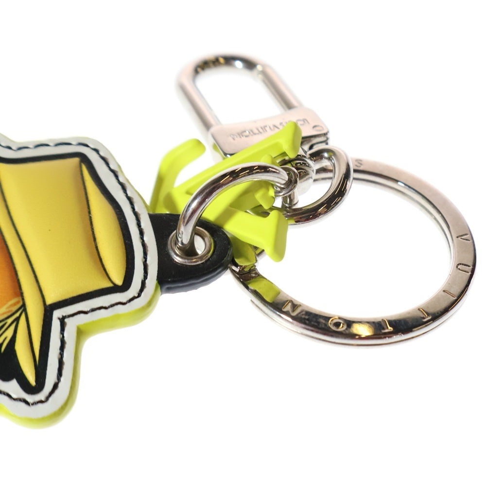 LOUIS VUITTON(ルイヴィトン) ポルトクレ LVスケアクロウ モノグラムキャンバス レザー キーホルダー オレンジ/ブラウン MP2922 CX1210