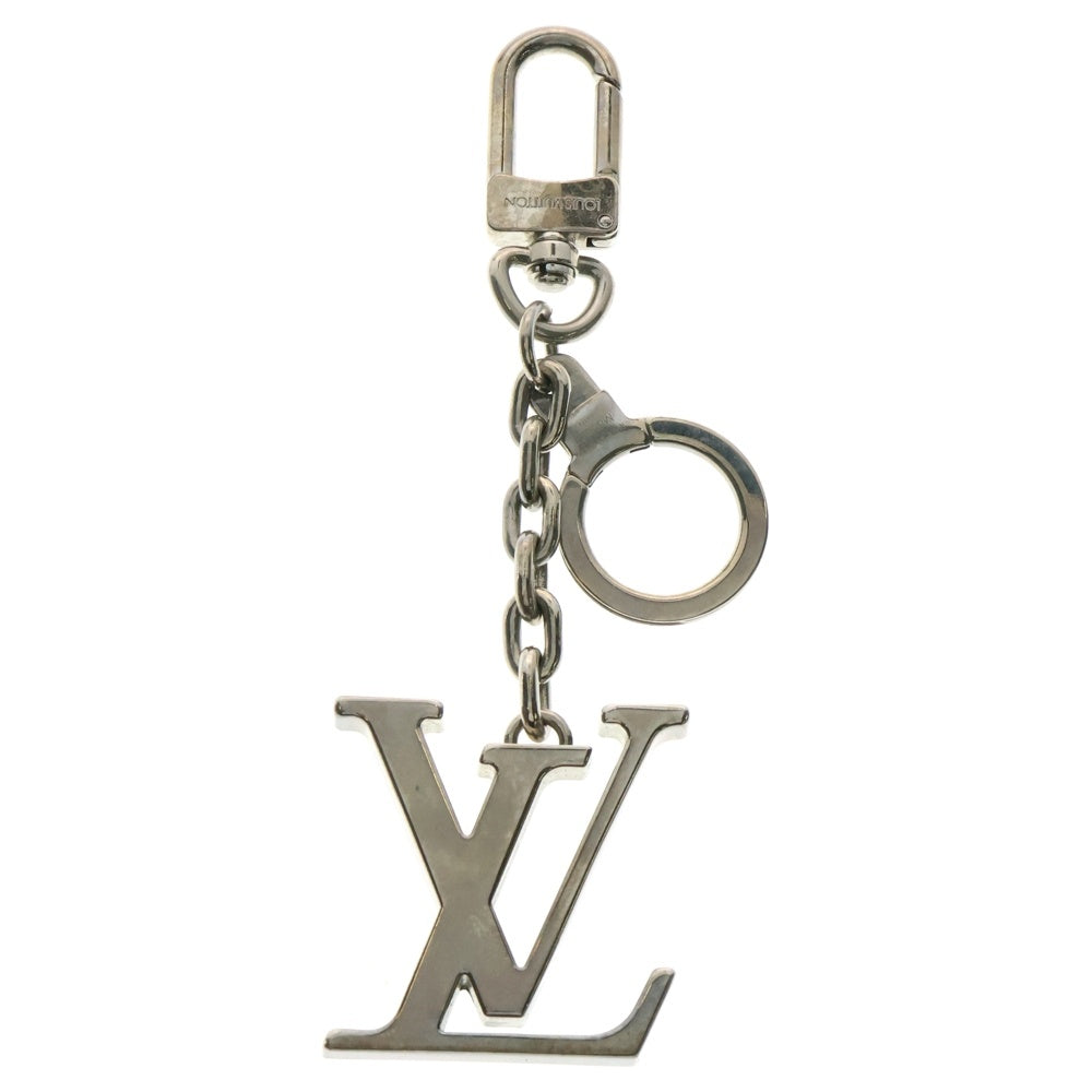 LOUIS VUITTON(ルイヴィトン) ポルトクレ イニシャルLV キーホルダー シルバー M65071 LE0137