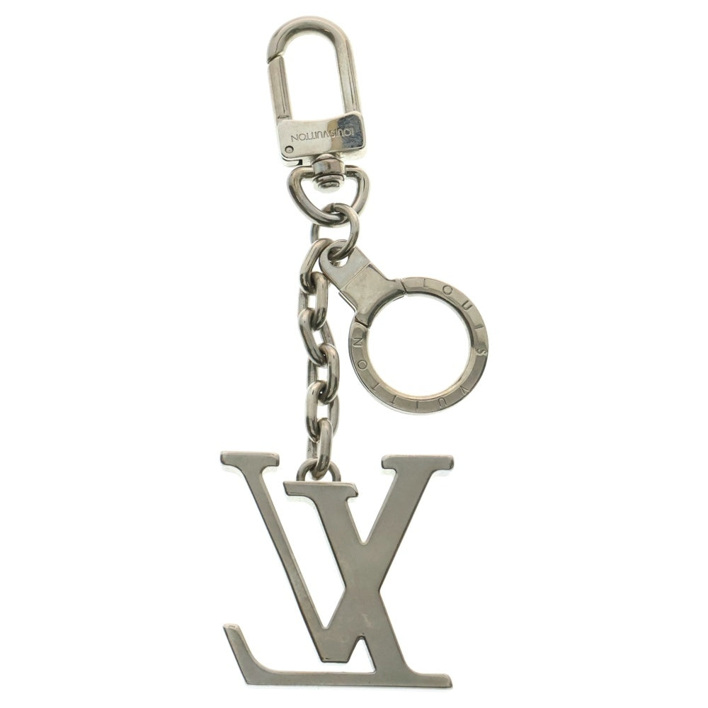 LOUIS VUITTON(ルイヴィトン) ポルトクレ イニシャルLV キーホルダー シルバー M65071 LE0137
