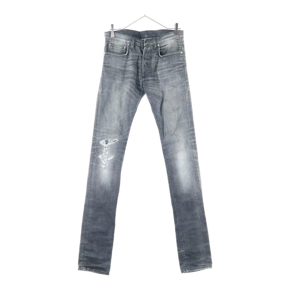 Dior HOMME(ディオールオム) 10AW BLACK RIPPER JAKE ブラックリッパー ジェイク スキニーデニムパンツ ブラック 0H31J1081635