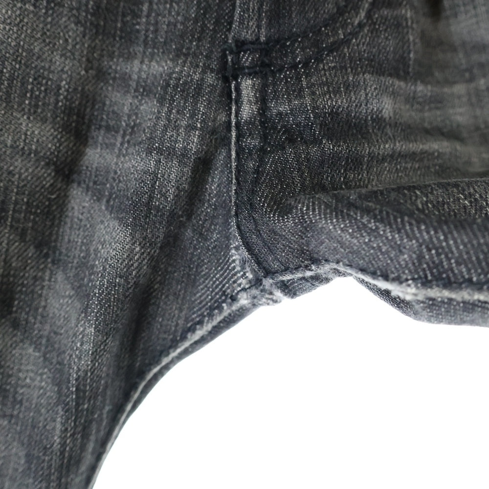 Dior HOMME(ディオールオム) 10AW BLACK RIPPER JAKE ブラックリッパー ジェイク スキニーデニムパンツ ブラック 0H31J1081635