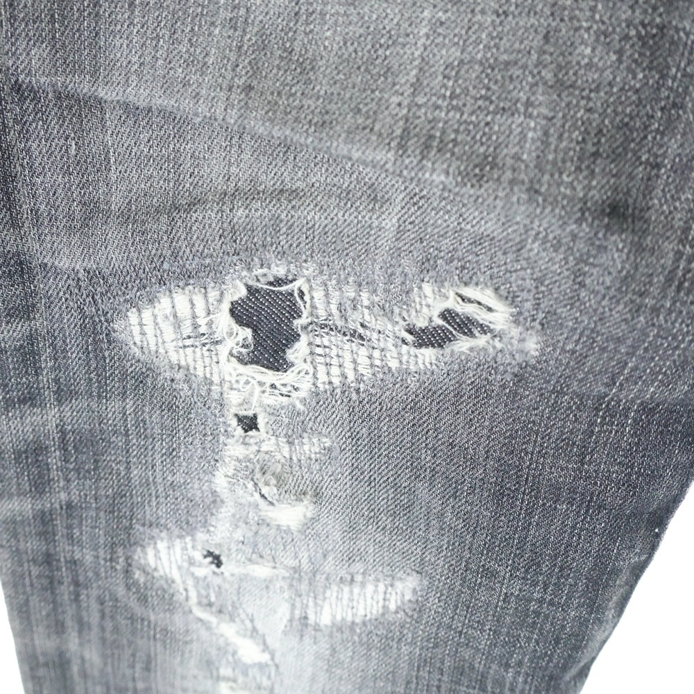 Dior HOMME(ディオールオム) 10AW BLACK RIPPER JAKE ブラックリッパー ジェイク スキニーデニムパンツ ブラック 0H31J1081635