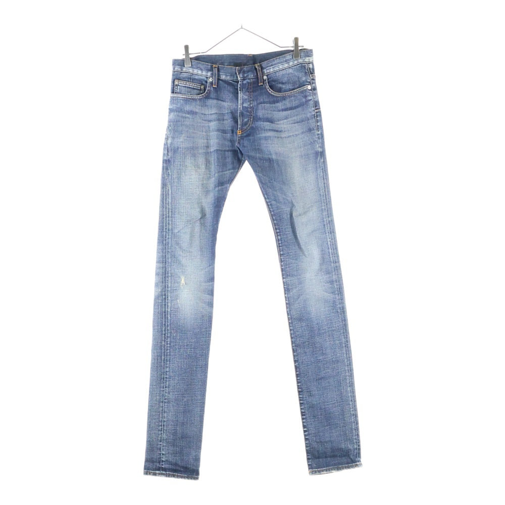 Dior HOMME(ディオールオム) 07AW JAKE ジェイク ヴィンテージ加工 スキニーデニムパンツ インディゴ 7H3111080585