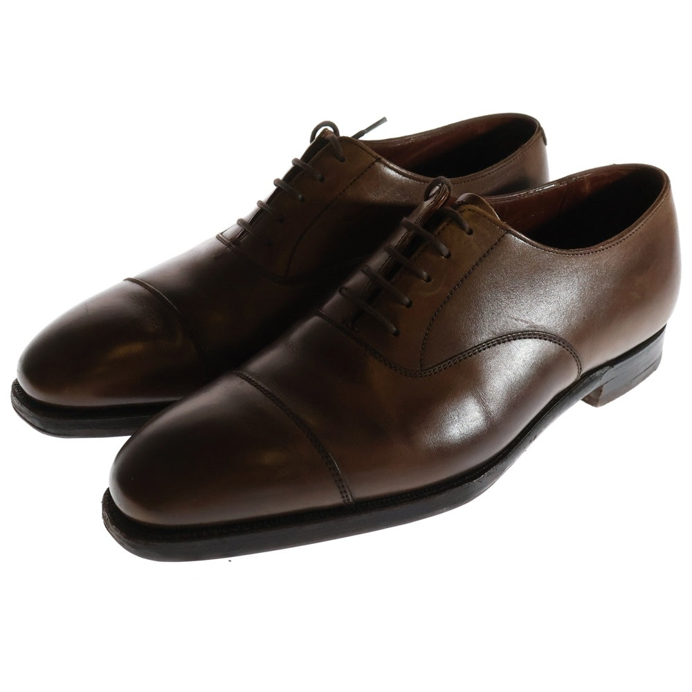 Crockett&Jones(クロケットアンドジョーンズ) AUDLEY オードリー ストレートチップ カーフレザー ビジネスシューズ ブラウン 9447-19B
